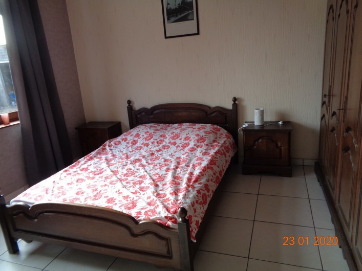 Location de vacances - Gîte à Houthem - chambre 1 au rez de chaussée