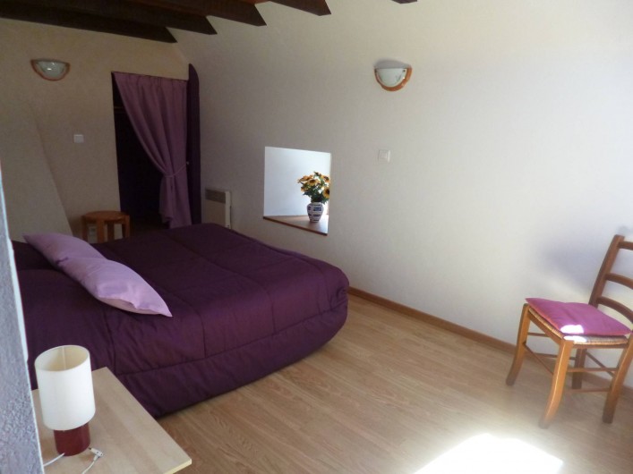 Location de vacances - Gîte à Bieuzy - chambre parentale
