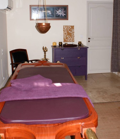Location de vacances - Gîte à Cairanne - Salle de Massage