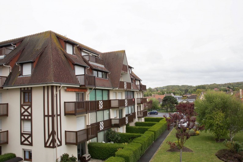 Location de vacances - Appartement à Villers-sur-Mer - Vue de la chambre