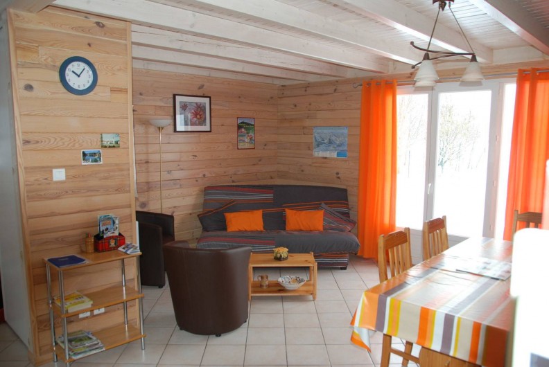 Location de vacances - Chalet à Saint-Léonard - Coin salon