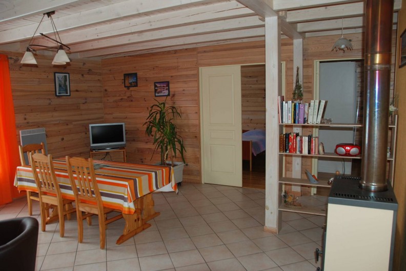 Location de vacances - Chalet à Saint-Léonard - Coin repas