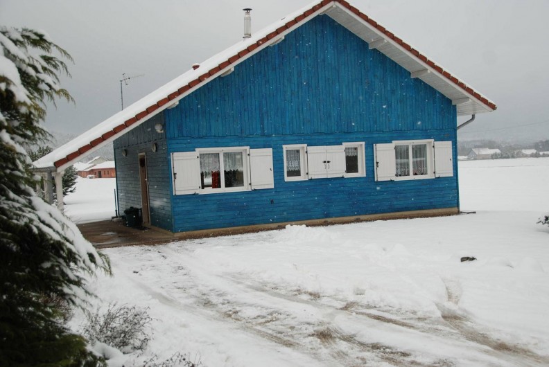 Location de vacances - Chalet à Saint-Léonard - Façade Est, côté rue
