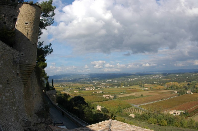 Location de vacances - Maison - Villa à Ménerbes - La vue de notre terrasse panoramique