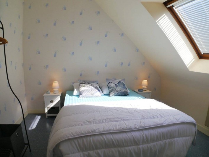 Location de vacances - Maison - Villa à Fouesnant - Chambre 2 à l'étage