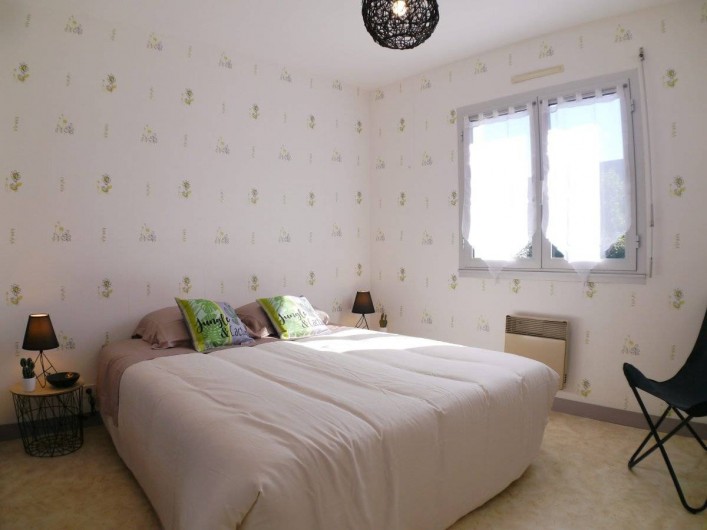 Location de vacances - Maison - Villa à Fouesnant - Chambre 1 au Rez-de-chaussée