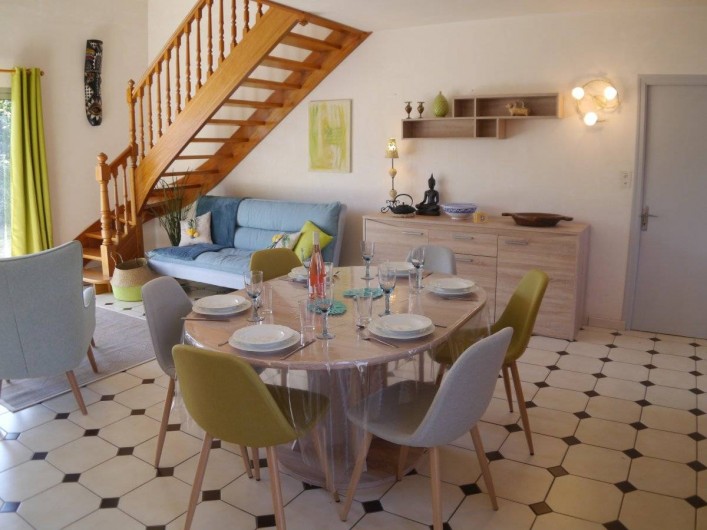 Location de vacances - Maison - Villa à Fouesnant - Espace salle à manger