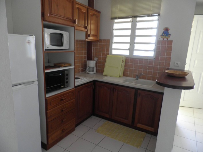 Location de vacances - Appartement à Les Anses-d'Arlet - Coin cuisine