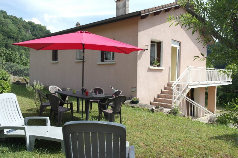 Location de vacances - Villa à Saint-Julien-Labrousse - Villa Dolce via , au coeur des Monts d'Ardèche