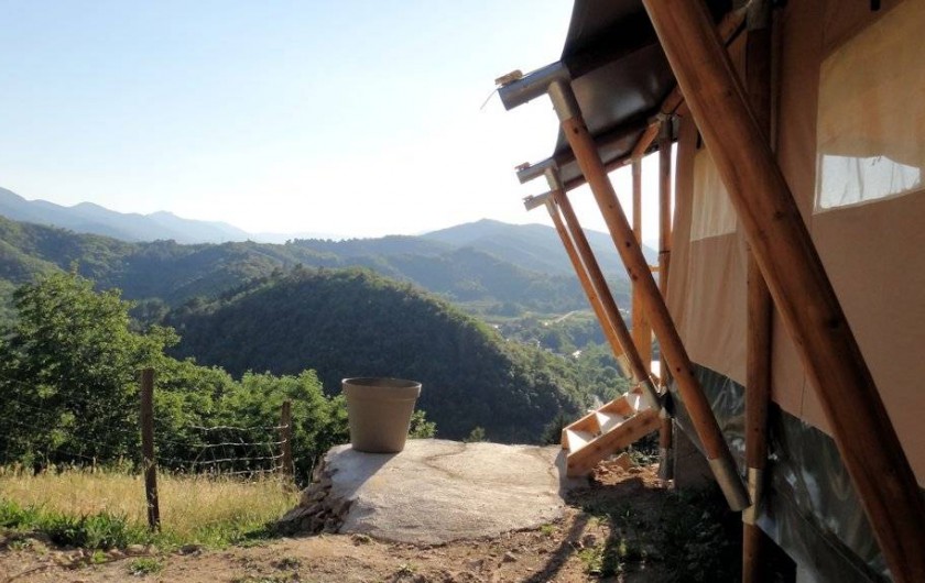 Location de vacances - Gîte à Chirols - La vue