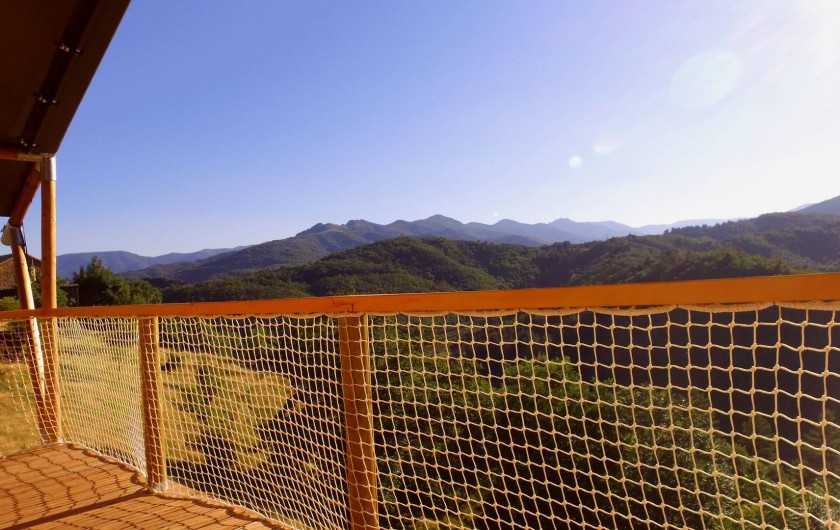 Location de vacances - Gîte à Chirols - Depuis la terrasse