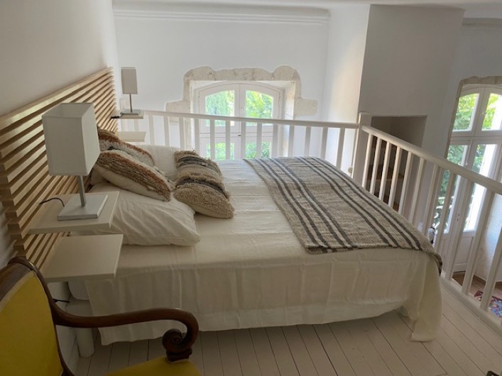 Location de vacances - Appartement à Villeneuve-lès-Avignon - I lit double (2x 80 x 190), literie de qualité