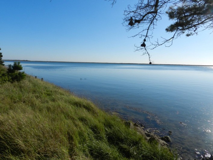 Location de vacances - Gîte à Plouhinec - Vue sur la petite mer