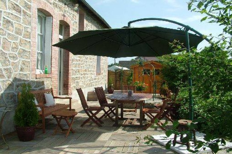 Location de vacances - Villa à Saint-Sulpice-les-Champs - TERRASSE