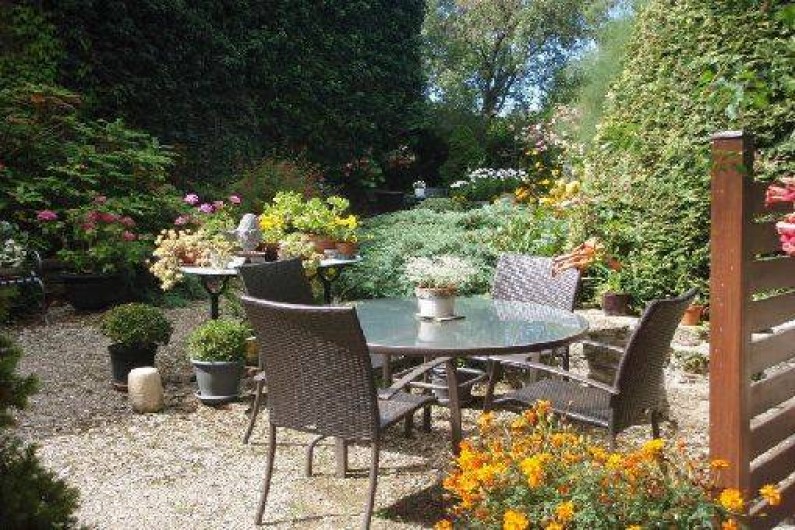 Location de vacances - Gîte à Sancey-le-Grand - la terrasse 1