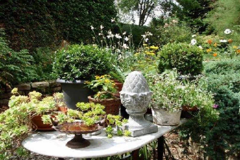 Location de vacances - Gîte à Sancey-le-Grand - le jardin