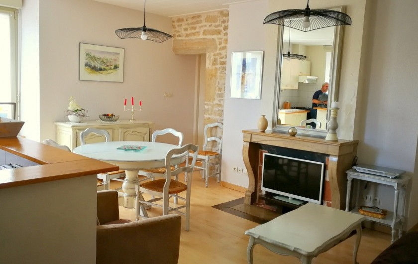 Location de vacances - Gîte à Sancey-le-Grand - le séjour gite Charme 4*  2 à 4 personnes