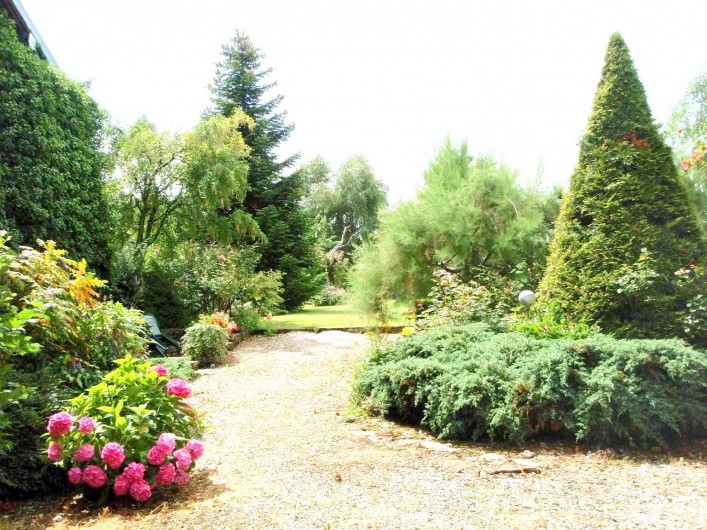 Location de vacances - Gîte à Sancey-le-Grand - entrée du parc