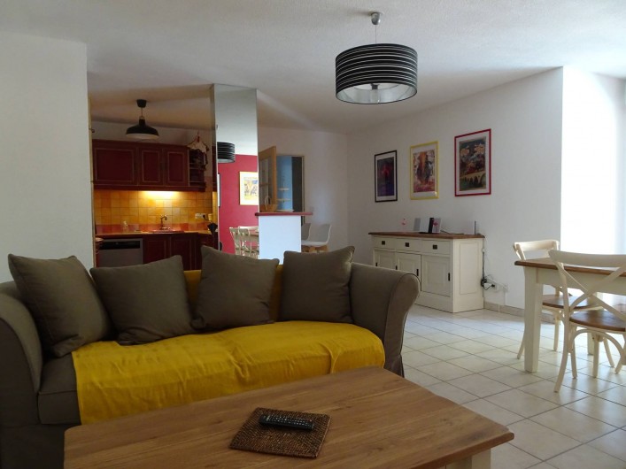 Location de vacances - Appartement à Aigues-Mortes - Salon