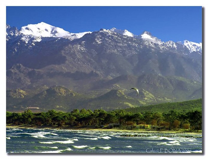 Location de vacances - Appartement à Calvi - Calvi au printemps