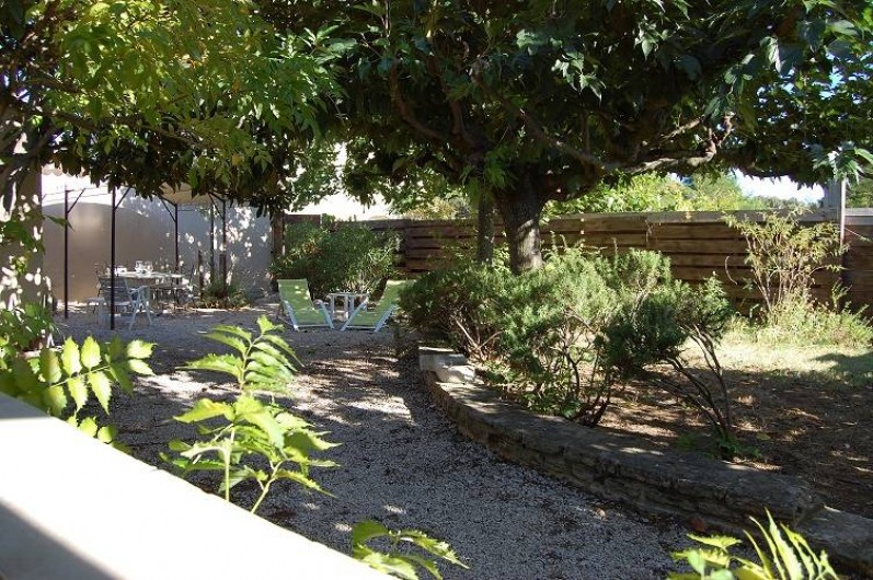 Location de vacances - Gîte à Aubignan - jardin