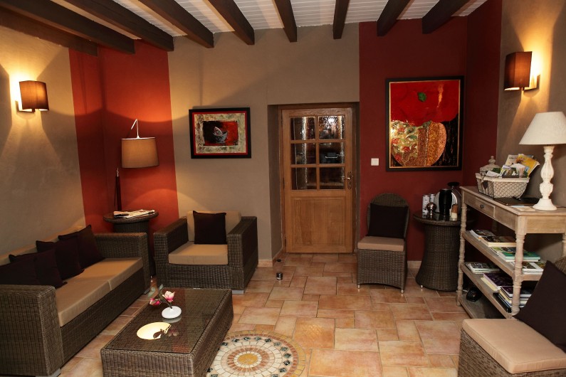 Location de vacances - Chambre d'hôtes à Grane - SALON POUR LES HOTES