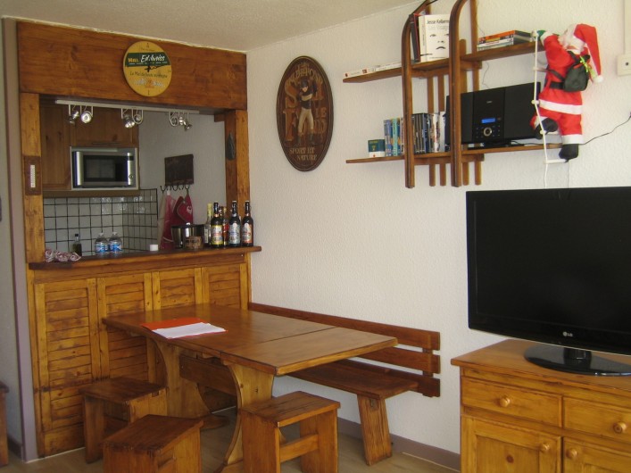 Location de vacances - Appartement à Les Belleville