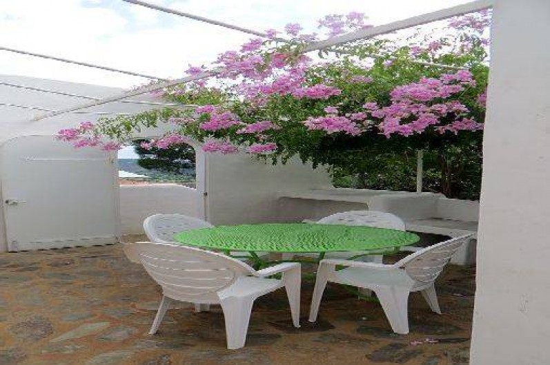 Location de vacances - Appartement à Banyuls-sur-Mer - première terrasse 