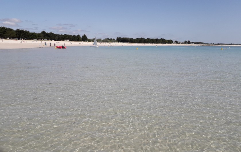 Location de vacances - Villa à Île-Tudy - Plage idyllique à 30 métres