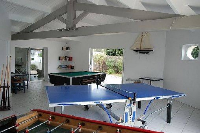 Location de vacances - Maison - Villa à Sainte-Marie-de-Ré - Salle de jeux pour le bonheur des enfants et des parents