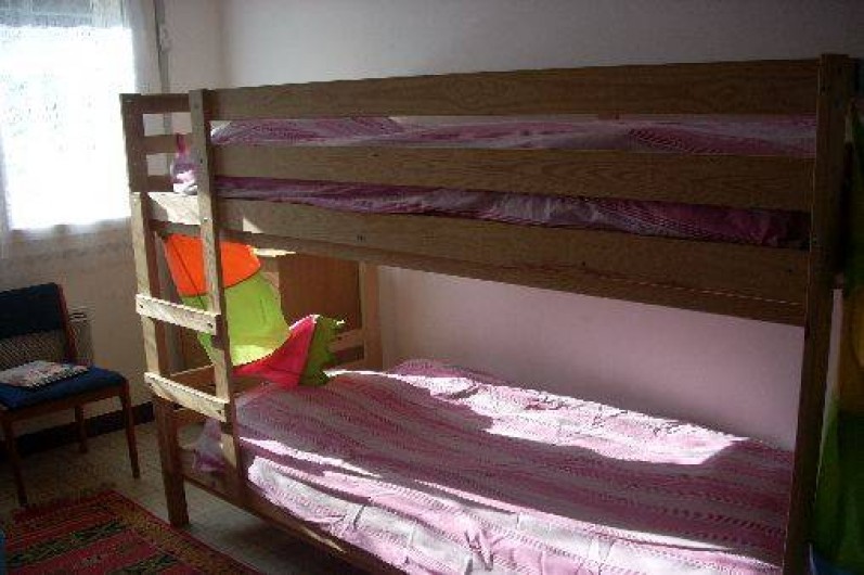 Location de vacances - Maison - Villa à Dolus-d'Oléron - la chambre d'enfants avec 4 lits superposés