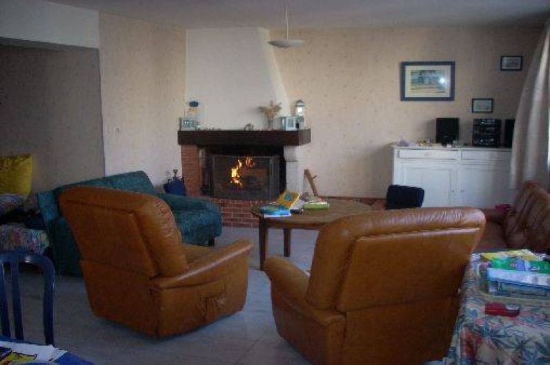 Location de vacances - Maison - Villa à Dolus-d'Oléron - salon l'hiver....