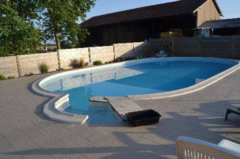 Location de vacances - Gîte à Saint-Vivien-de-Médoc - piscine