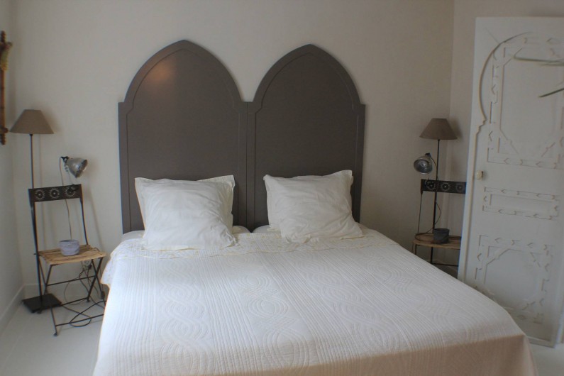 Location de vacances - Villa à Porto-Vecchio - chambre en bas