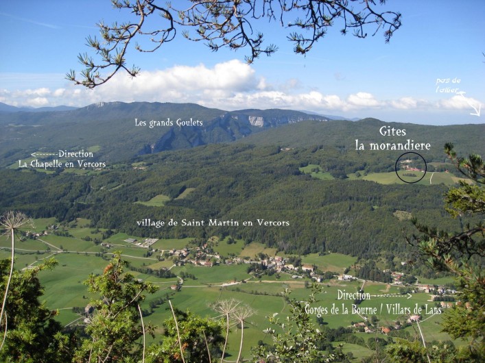 Location de vacances - Gîte à Saint-Martin-en-Vercors