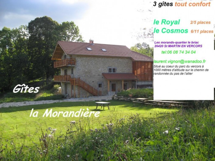 Location de vacances - Gîte à Saint-Martin-en-Vercors