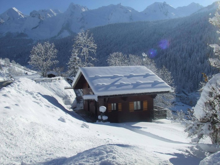 Location de vacances - Appartement à Le Grand-Bornand - Chalet mitoyen -  2 appartements  gauche et droite