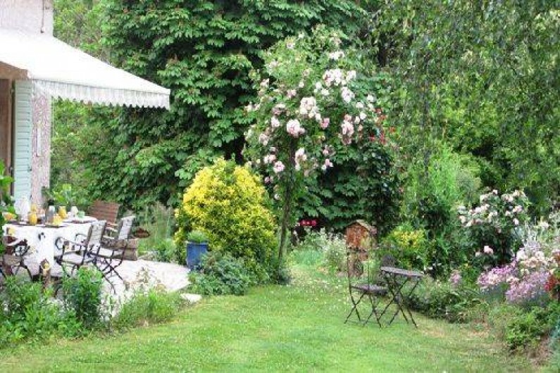 Location de vacances - Chambre d'hôtes à Habas - Terrasse côté ouest