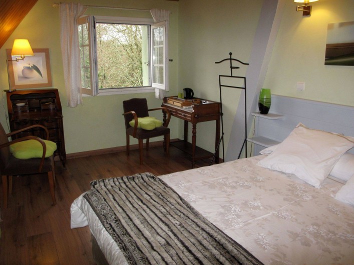 Location de vacances - Chambre d'hôtes à Habas - Chambre parentale de la suite familile, Chalosse : deux à six personnes