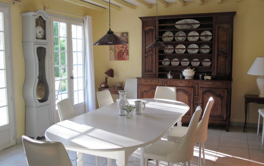 Location de vacances - Chambre d'hôtes à Habas - Salle à manger jusqu'à 14 personnes.