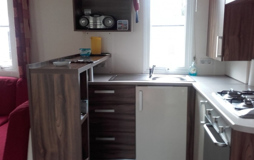 Location de vacances - Camping à Saint-Jean-de-Monts - cuisine 3 chambres