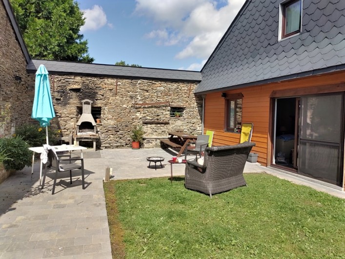 Location de vacances - Gîte à Paliseul - La Ferme Oubliée - patio