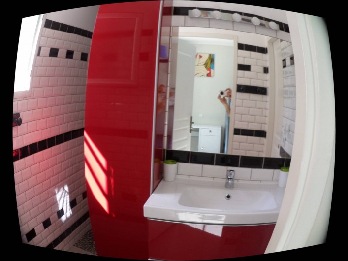 Location de vacances - Villa à Saint-Dézéry - salle d eau