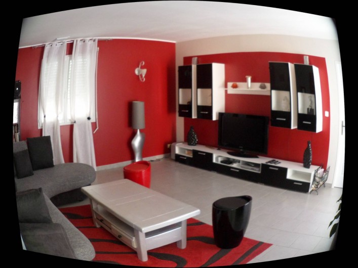 Location de vacances - Villa à Saint-Dézéry - salon