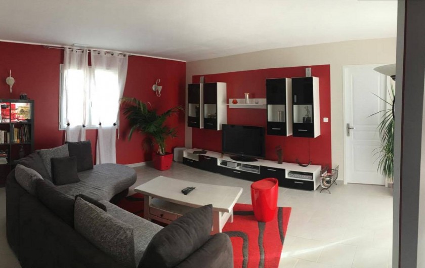 Location de vacances - Villa à Saint-Dézéry - salon