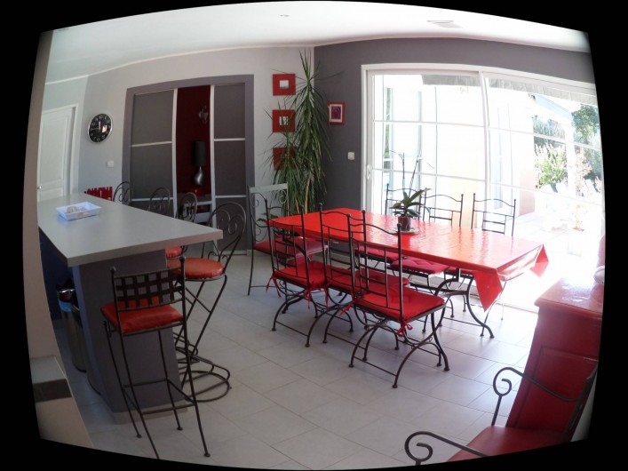 Location de vacances - Villa à Saint-Dézéry - cuisine