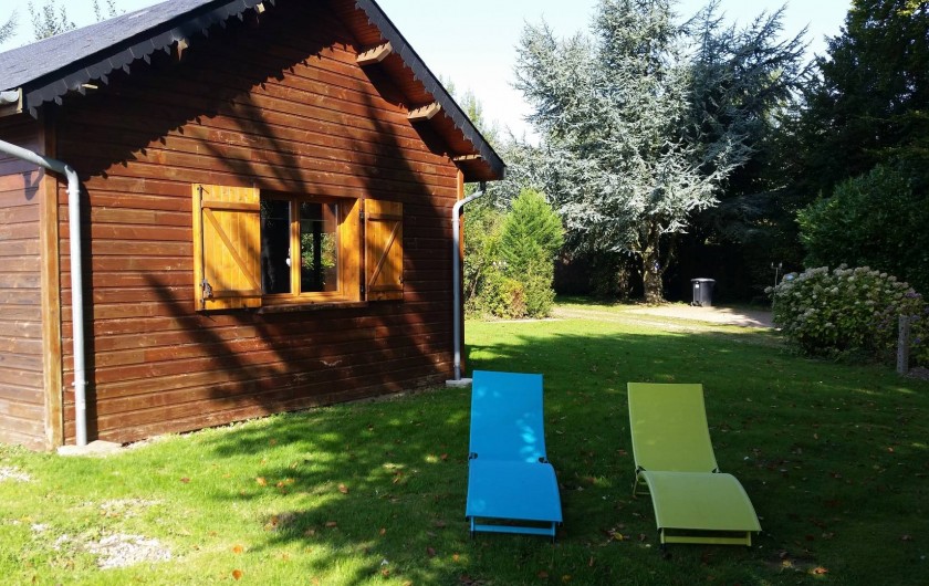 Location de vacances - Chalet à Grigneuseville - vue avant du gite