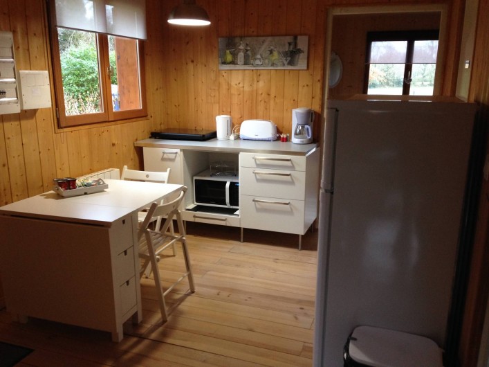 Location de vacances - Chalet à Grigneuseville - kitchnette