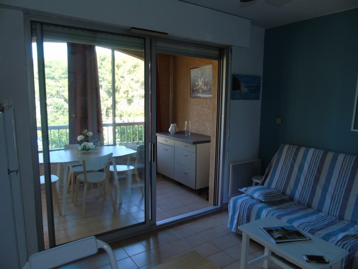 Location de vacances - Studio à Sanary-sur-Mer - Coin salon