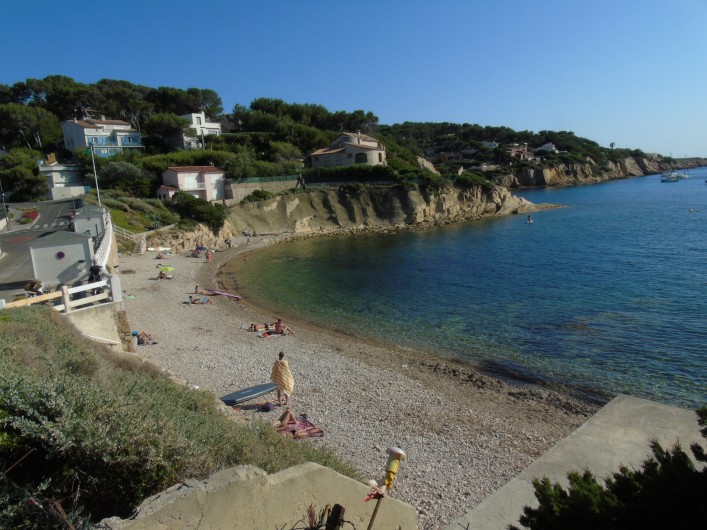 Location de vacances - Studio à Sanary-sur-Mer - La Plage